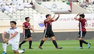 الوحدة ضد الشارقة 