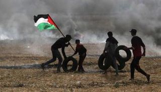 فلسطينيون في مسيرة العودة- أرشيفية 