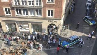 موقع حادث الدهس في ألمانيا