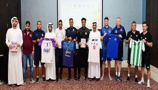 قمصان الفرق المشاركة في البطولة