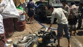 محاولة اغتيال عسكريين بتفجير دورية بتعز ـ ارشيفية
