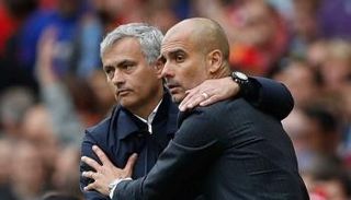 بيب جوارديولا وجوزيه مورينيو