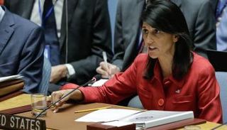 مندوبة واشنطن لدى مجلس الأمن الدولي نيكي هيلي