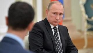 فلاديمير بوتين وبشار الأسد 