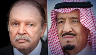 خادم الحرمين الشريفين والرئيس الجزائري