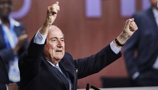 جوزيف بلاتر رئيس الفيفا السابق