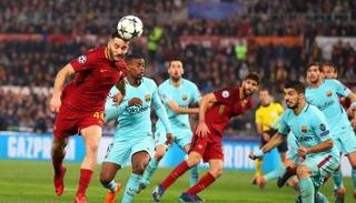 روما وبرشلونة