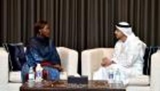 عبدالله بن زايد يستقبل وزيرة خارجية رواندا