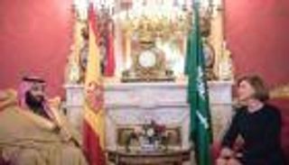 بالصور.. محمد بن سلمان يبحث التعاون مع وزيرة دفاع إسبانيا