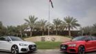 سيارات "أودي" تزأر في حديقة الحيوانات بمدينة العين