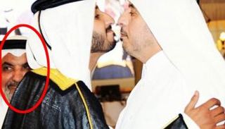 رئيس وزراء قطر يهنئ نجل الإرهابي النعيمي.. والنعيمي في الصورة