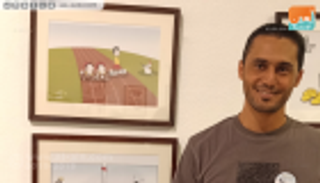 ملتقى الكاريكاتير الدولي بالقاهرة يكرم الفنان الإماراتي خالد الجابري