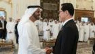 محمد بن زايد يبحث التعاون مع وزير دفاع كوريا الجنوبية