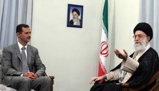 مرشد إيران على خامنئي وبشار الأسد - أرشيفية