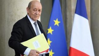 وزير الخارجية الفرنسي - أ. ف. ب