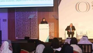 جانب من المؤتمر الإقليمي للسمنة بأبوظبي