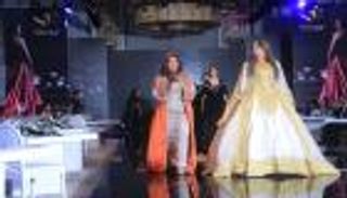 بالصور.. الإماراتية شيخة الغيثي تتألق بأسبوع الموضة الأردني