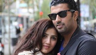 المخرج المصري محمد سامي وزوجته الممثلة المصرية مي عمر