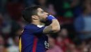 سواريز يتذكر الخسارة أمام روما رغم التتويج بالكأس 