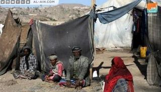 قسوة النزوح ومرارة الجوع في ضروان ترويان ما أحدثه الانقلاب الحوثي