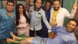 سامح حسين "أخصائي كبدة ومخ" في مسلسل "30 ليلة وليلة"