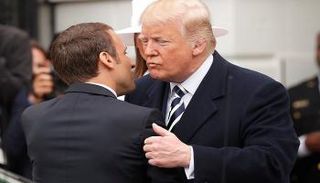 ترامب أعلن قرب الاتفاق مع الصين عقب لقاء مع ماكرون