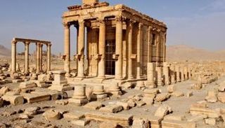 مدينة تدمر الأثرية في سوريا