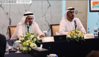 حسين الحمادي وزير التربية والتعليم والدكتور علي راشد النعيمي