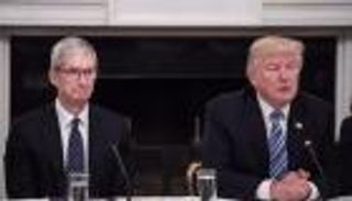 ترامب يبحث مع رئيس أبل قضايا التجارة في قطاع التكنولوجيا