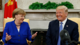 قمة ترامب وميركل.. اتفاق على منع إيران من امتلاك "النووي"