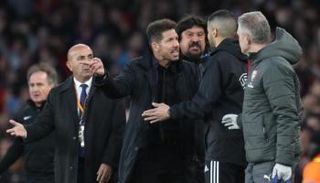 دييجو سيميوني مدرب أتلتيكو مدريد