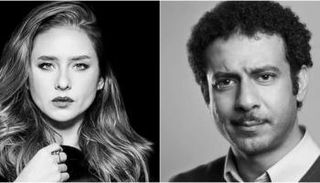 صورة تجمع بين محمد فراج ونيللي كريم