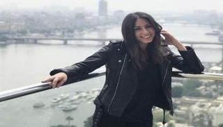 هبة طوجي بعد وصولها للقاهرة