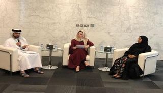 جانب من جلسة جمعية الناشرين الإماراتيين 