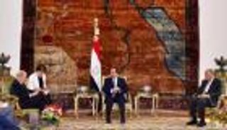 السيسي لوزير خارجية فرنسا: الإرهاب عدو الإنسانية الأول