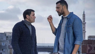 زاب ثروت وأحمد شيبة في مشهد من أغنية 