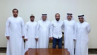 فييرا مع إدارة نادي عجمان