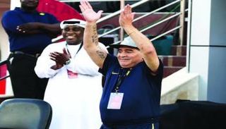 دييجو أرماندو مارادونا - صورة أرشيفية 