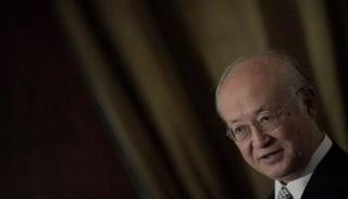 يوكيا أمانو رئيس الوكالة الدولية للطاقة الذرية - أ. ف. ب