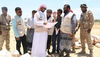 انطلاق الأعمال الإنشائية بمبنى مجلس حضرموت للمناسبات برعاية الهلال الأحمر الإماراتي