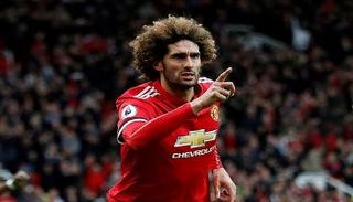 مروان فيلايني لاعب وسط مانشستر يونايتد