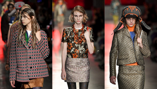 عودة صيحة المطبوعات في عرض أزياء برادا بنيويورك