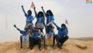 "أفاتار" الفلسطيني يقاوم الاحتلال في مسيرات العودة بغزة