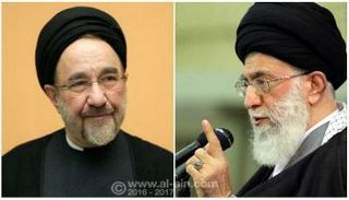 خاتمي في مواجهة خامنئي