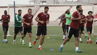 الفيصلي في معسكر سابق