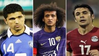 أحمد حسن وعموري وطارق التائب