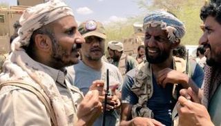 العميد طارق صالح في ميدان معركة الساحل الغربي 