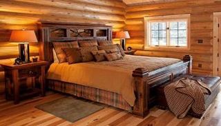 الخشب في الديكور الداخلي للمنزل