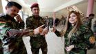 بالصور.. مشاركة واسعة من الجيش والبشمركة في الانتخابات العراقية