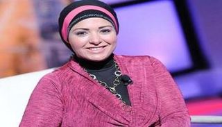 الفنانة المصرية صابرين وابنها علي